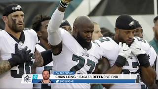 Why Eagles DE Chris Long Supported Malcolm Jenkins' Protest During Anthem | The Rich Eisen Show