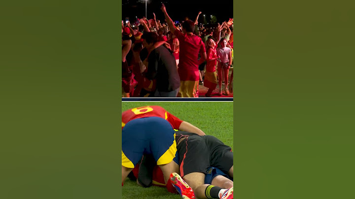 Spain fans react to winning the Euro 2024 Final 🇪🇸🏆 #euro2024 #spain #england #soccer