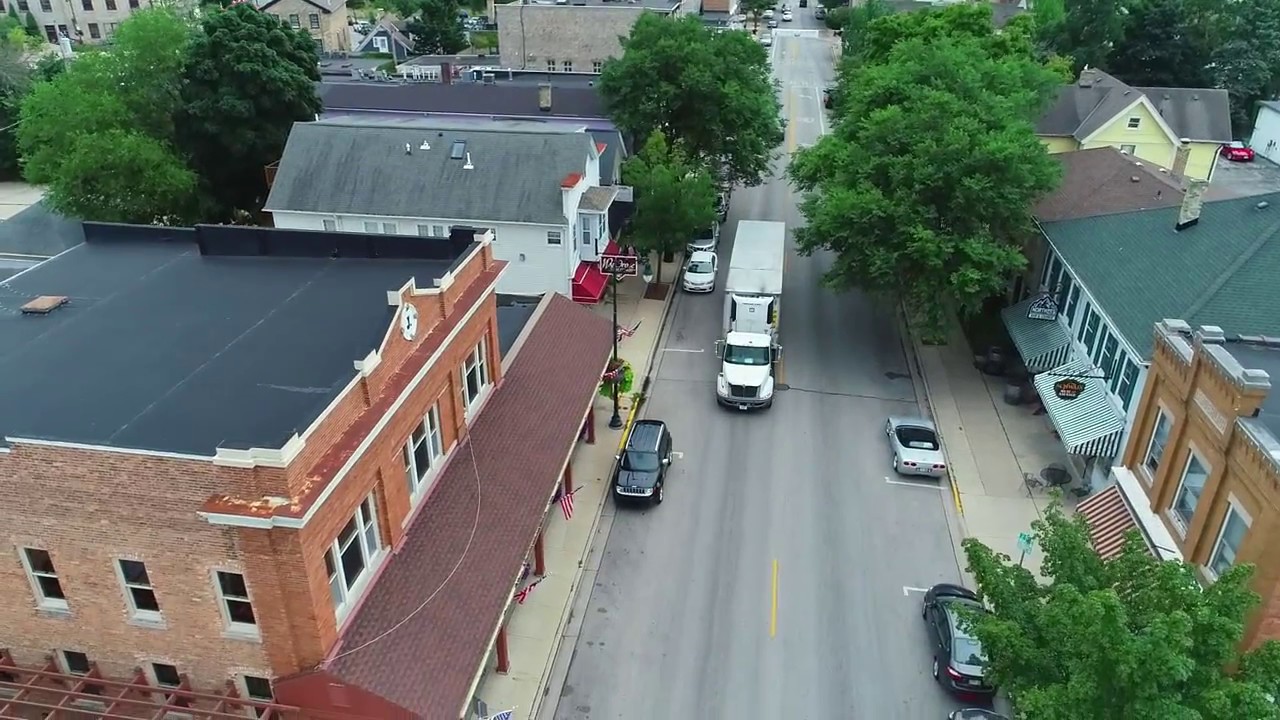 Wisconsin Drone Video of Cedarburg and Wauwatosa Businesses