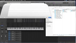 Add Samples, Create Instrument, EXS24 Sampler, Logic Pro X