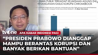 Indikator Politik: Publik Anggap Presiden Prabowo Sukses Tangani Korupsi | AKIP tvOne