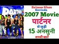 Partner movie unknown facts interesting facts trivia budget making shooting Salman Khan Govinda film