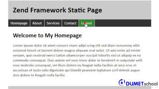 Zend Login Logout