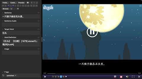 Chinese Sentence Mining Tutorial (Anki + Yomichan)