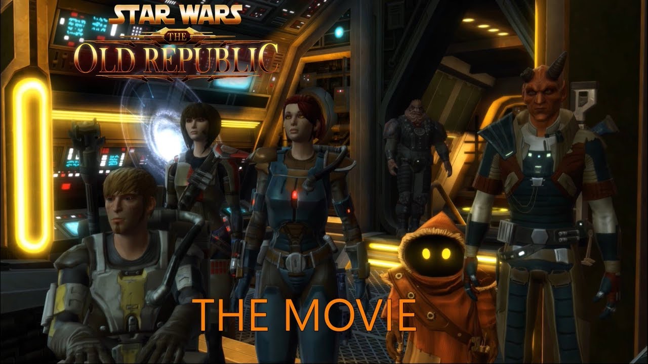 Star Wars The Old Republic Episode 1 The Hunter / Female Bounty Hunter All Cutscene Movie