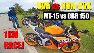 MT-15 vs CBR 150 | VVA and NON-VVA