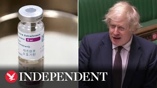 Boris Johnson announces he is about to get the AstraZeneca vaccine