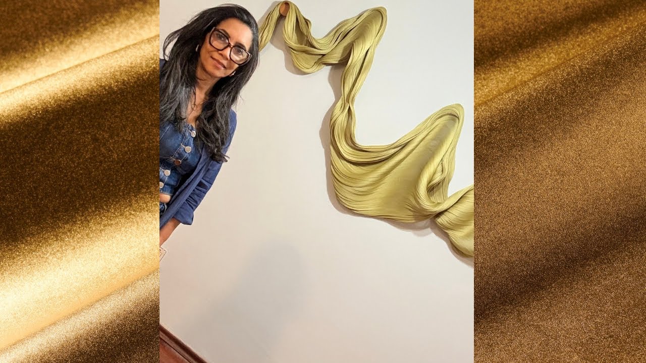 11ª AULA/“ESCULTURA DE PAREDE” com Manta Caiçara fio/pneu