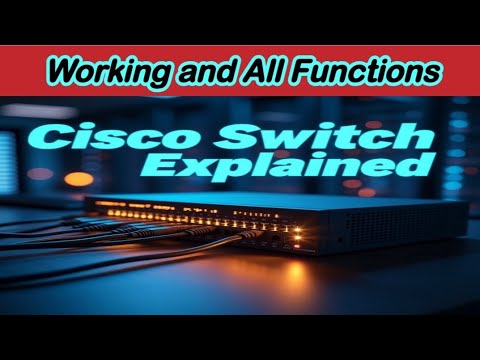 What is Cisco Switch | How Cisco Switch works | Networking Hub Working 