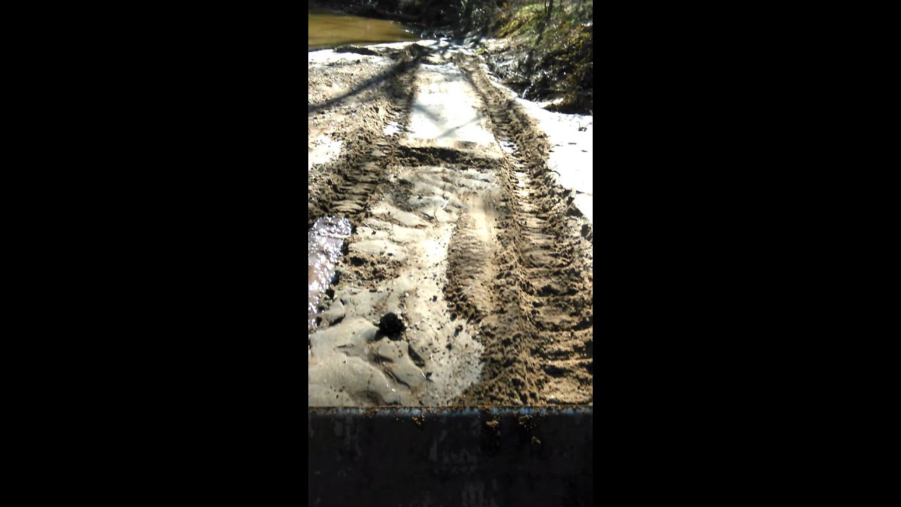 tractiontracks in sand and water 2nd trip sand bank