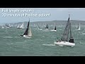 Rolex Fastnet Race 2021 | The fleet passing Hurst Castle - FULL LENGTH VERSION