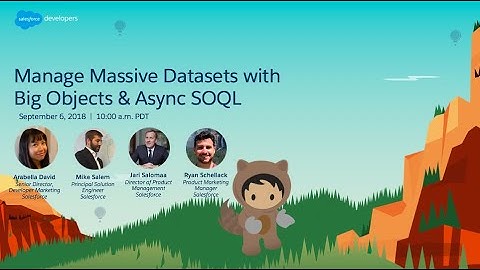 Manage Massive Datasets with Big Objects & Async SOQL