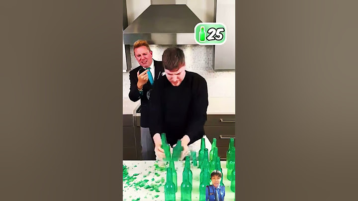 Bottle Head Smashing World Record Attempt!@Beast