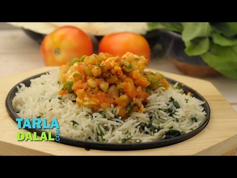 Rice and Curry Sizzler by Tarla Dalal
