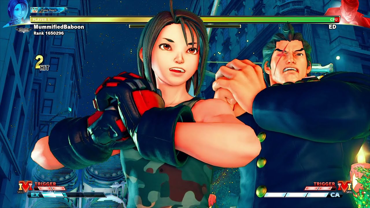 Street Fighter 5 season 5 characters critical art  (Akira, Oro, Dan, Rose)