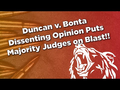 Shocking Dissent Calls Out Majority Judges in Duncan v. Bonta