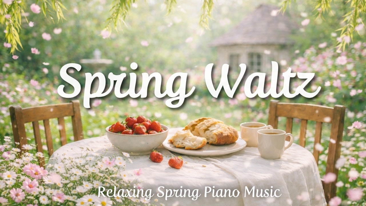 Clean Spring Music 🌸 Relaxing Spring Piano Music | Soft Piano & Cello for Study, Sleep ...