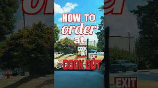 How to Order at Cookout the NC Way