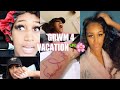 GRWM FOR VACATION | nails, hair, wax, lashes!!