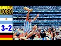 Argentina 3 2 Germany 1986 World Cup Final Full Highlight 1080p HD Diego Maradona