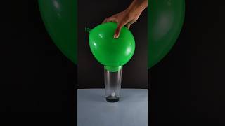 Amazing Air Pressure Experiment with a Balloon and Candle! #shorts