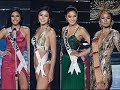 Miss universe 2017 top 13 9 6 3 and winner