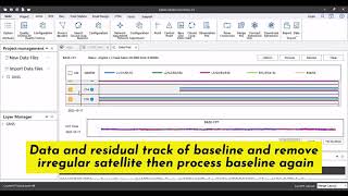 Celebrity Static data processing in Satlab SGS 2.0 | How to process static data with SGS | Profile