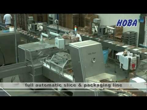 HOBA - Bread Slicer HSA-2, Bagloader HBS, Bread Packing Line HTA-15 - Full Automatic high speed line