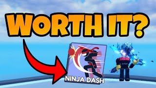 How To Use The NINJA DASH Ability In Roblox Blade Ball (WORTH IT???) screenshot 5