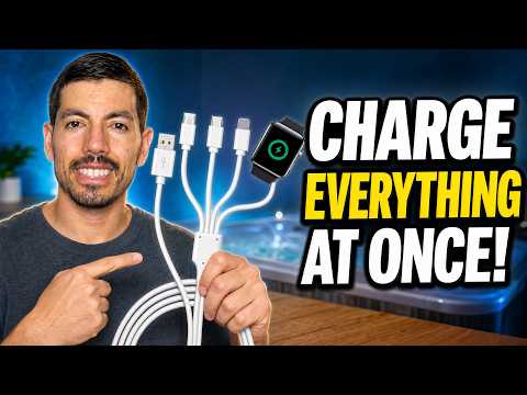 Video thumbnail: TOP-UP 4-in-1 Magnetic Charging Cable Review: One Cord to Charge Them All
