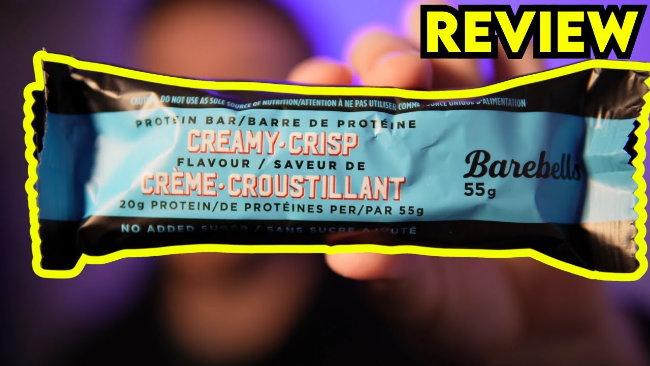 Barebells Protein Bar CREAMY CRISP Review