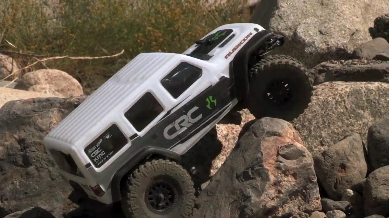 Axial AXI00002 SCX24™ 2019 Jeep® Wrangler JLU CRC 1/24 Electric 4WD RTR -  YouTube