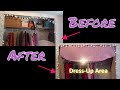 TURN YOUR CLOSET IN TO A DRESS UP AREA |  Use ping pong balls and Christmas lights for this tutorial