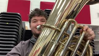 When the Tuba finally gets to play