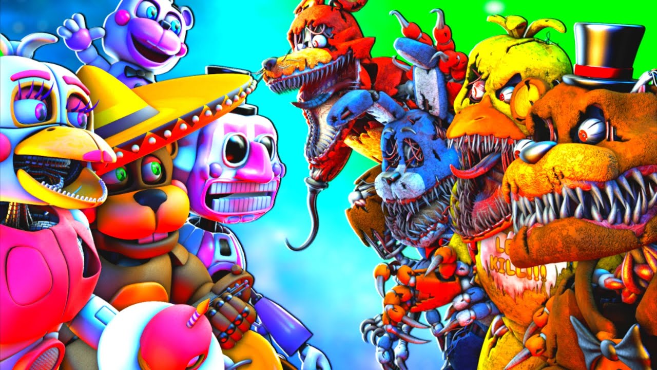 [SFM FNaF] Posh Pizzeria vs Demented