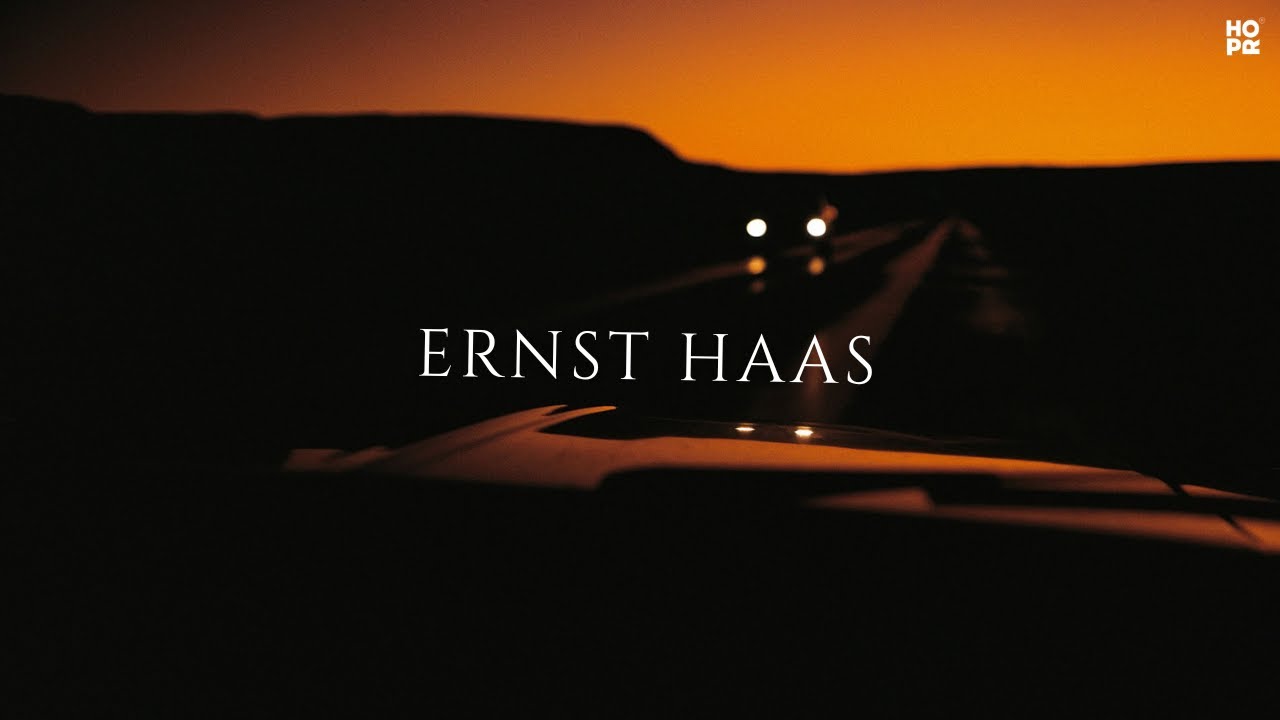 Ernst Haas, Painter in a Hurry.