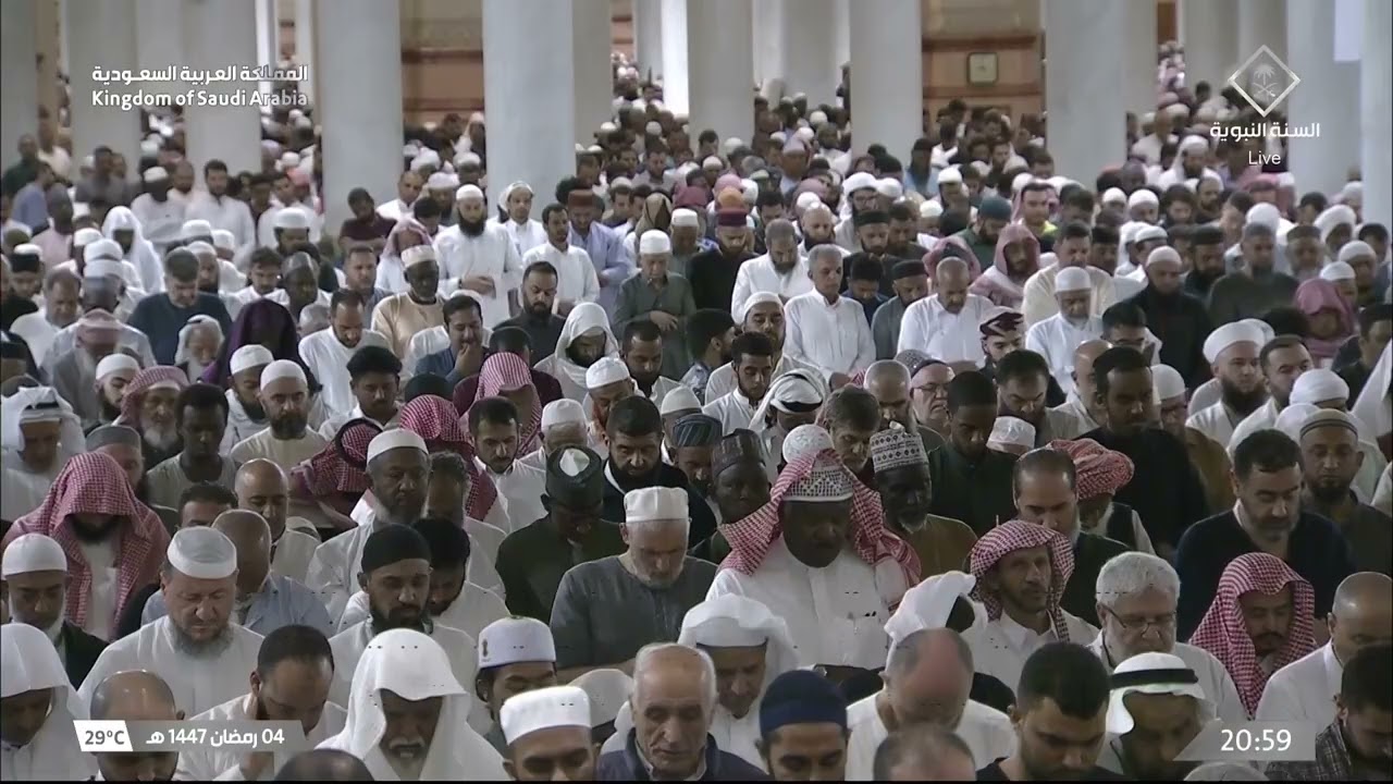 صلاة التراويح للشيخ عبدالله البعيجان ليلة 5 رمضان 1447هـ - الثلاث التسليمات الأولى