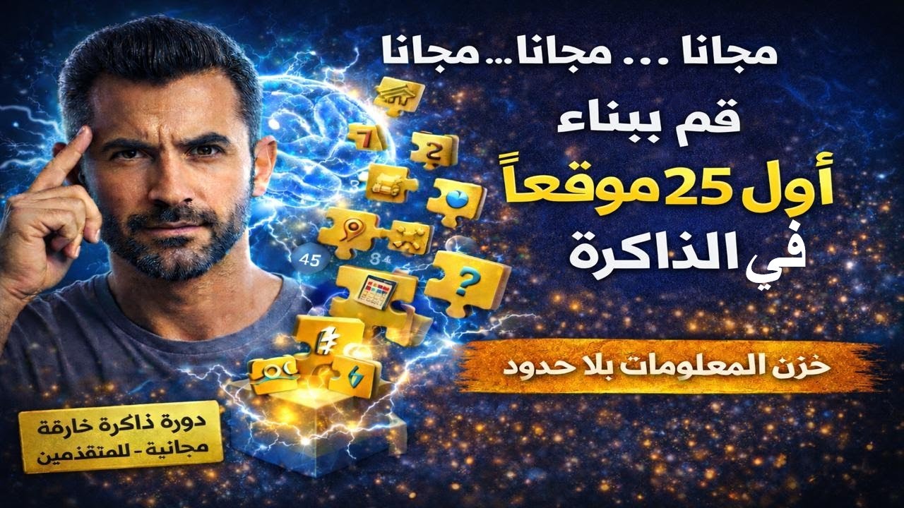 أول 25 موقع من المواقع غير المنهية للذاكرة | كيف تخزّن وتحفظ المعلومات بلا حدود ( الدرس 3 )