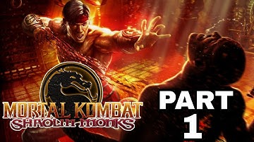 Mortal Kombat Shaolin Monks PS2 Gameplay Part 1 | 60FPS | AetherSX2 | #mkx  #mk11 #mk11ultimate