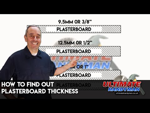 Video: Standard plasterboard size