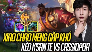 XIAO CHAO MENG MANG K'SANTE XỬ LÝ KÈO KHÓ VS CASSIOPEIA LẬT NGƯỢC VÁN ĐẤU KHI TEAM ĐANG Ở THẾ THUA