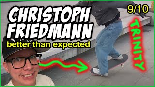 Famous Christoph Friedmann Trinity REVIEW (way better than i thought) #skateboarding Net Worth