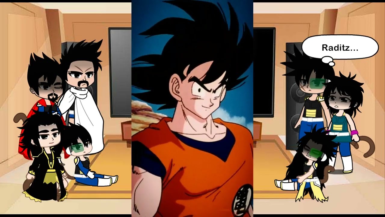 Past Saiyans react to goku and a bit of vegeta