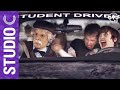 Insane Drivers Ed Teacher Scares Students | Studio C