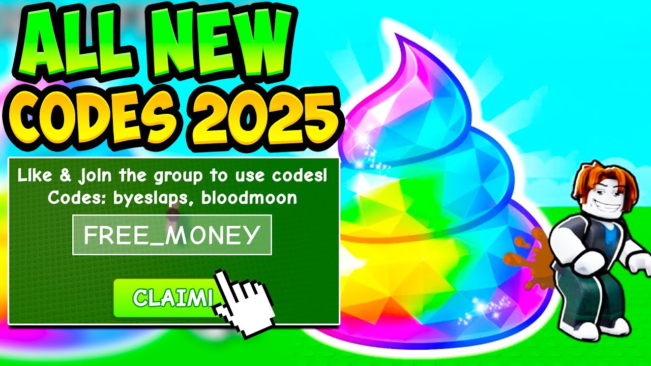 ВСЕ РАБОЧИЕ КОДЫ DROP A POOP ROBLOX — все новые коды Drop a Poop 2025! (ОБНОВЛЕНО)