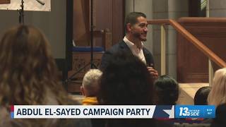 Live from Abdul El-Sayed's watch party in Detroit | Michigan Primary Election