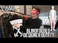 I BOUGHT A DESIGNER OUTFIT BLINDFOLDED!