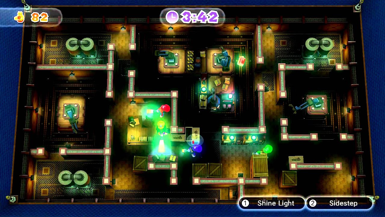 Gaming While Intoxicated - Nintendo Land - Luigi's Ghost Mansion - YouTube