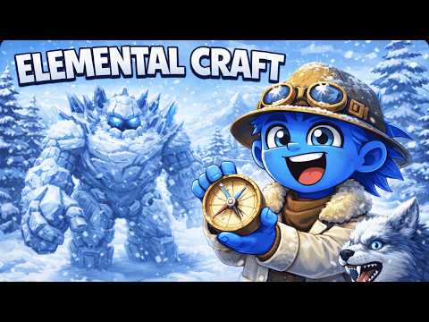 EXPLORANDO A NEVE EM BUSCA DE OURO! #9 #hytale