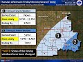Severe Weather Update for March 23, 2023 10:00 AM